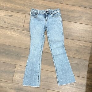 RSQ Girls Low Rise Flare Light Denim Jeans (size 12)